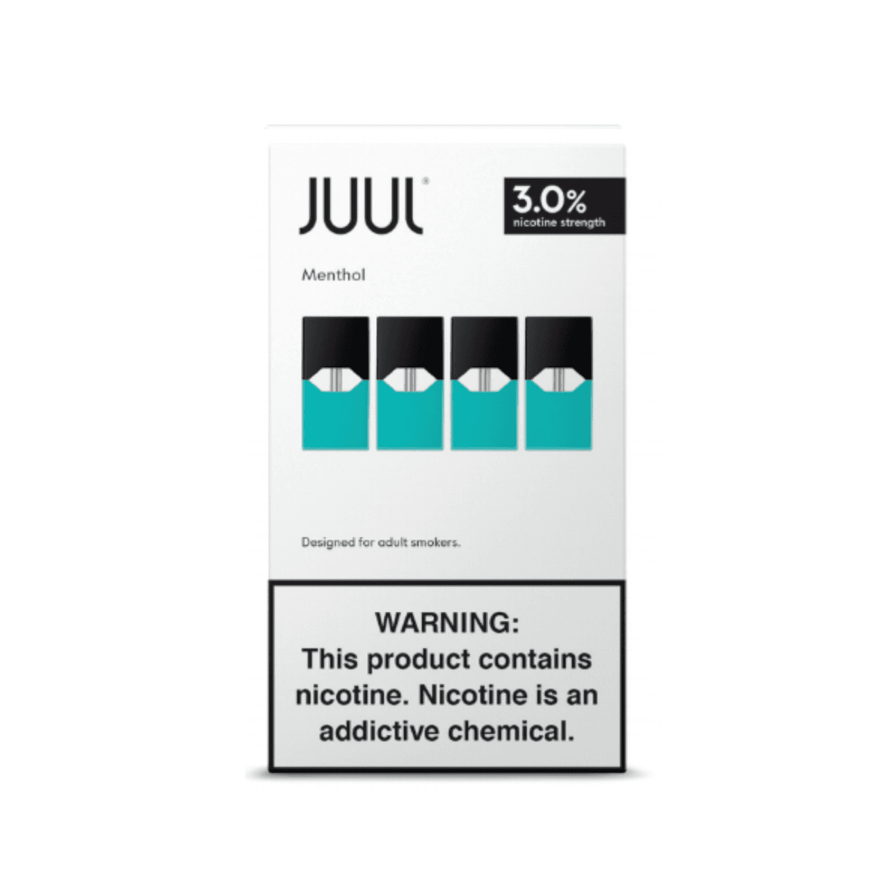 Menthol 3% — 4-Pack